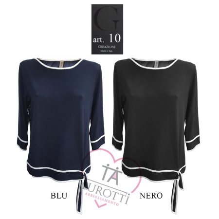 Maglia donna manica 3/4  girocollo  G Creazioni  art 10