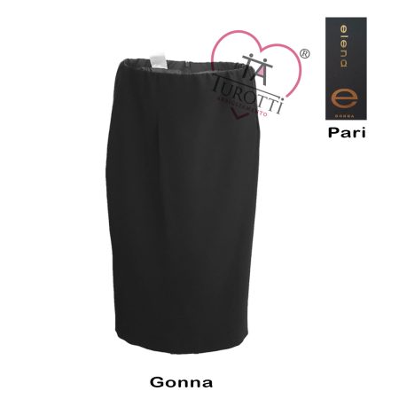 Tailleur giacca gonna Pari Elena  colore blu - immagine 5