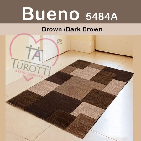 Tappeto Bueno 5484A Chic  colore brown dark brown misura 160x230 cm