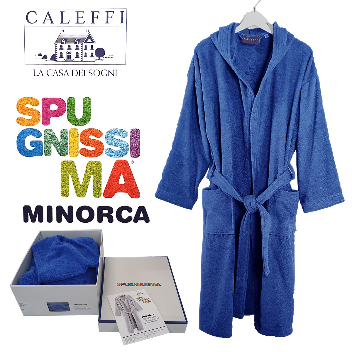 Accappatoio Spugnissima Caleffi Minorca - Turotti Abbigliamento