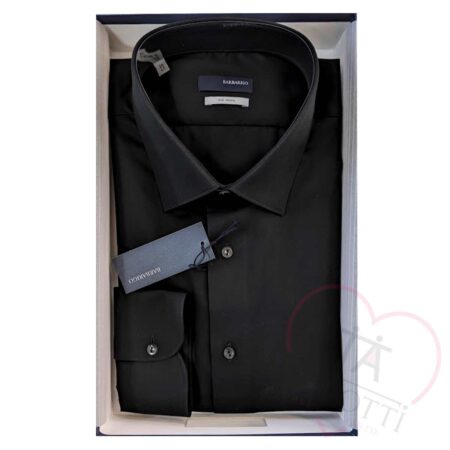 Camicia Uomo Nera Barbarigo art 0210 10 modello TB86