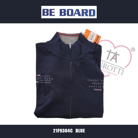 Be Board Felpa uomo zip art 219F304C  taglia conformata - immagine 3