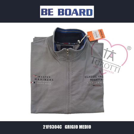 Be Board Felpa uomo zip art 219F304C  taglia conformata - immagine 2