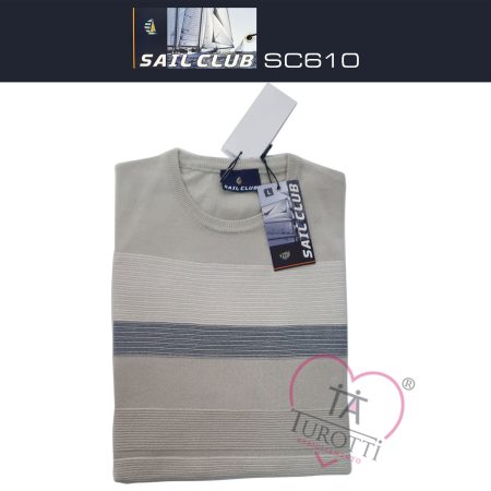 Sail Club maglia SC610  uomo manica lunga girocollo - immagine 3