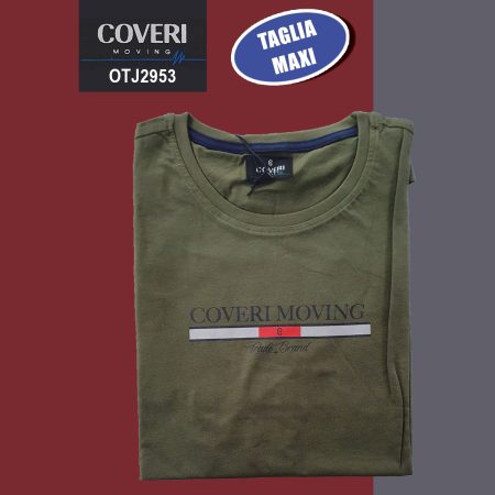 Coveri Moving T-Shirt Uomo  art OTJ2953 taglia conformata <i><span style="color: red;">ESAURITO</span></i> - immagine 4