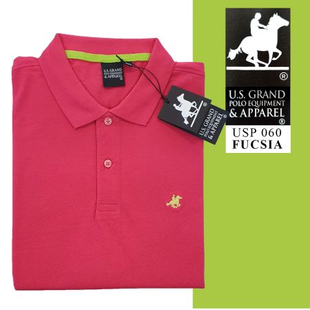 Polo mezza manica  cotone  art USP 060 US Grand Polo Equipment & apparel  colori assortiti - immagine 2