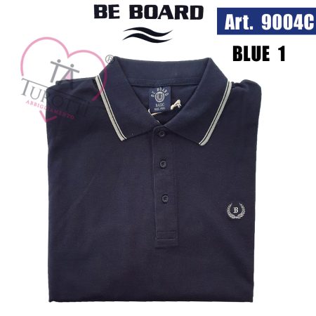 Polo Uomo  manica lunga  Be Board  art. 9004C 100 % cotone  4XL conformato <i><span style="color: red;">ESAURITO</span></i> - immagine 3