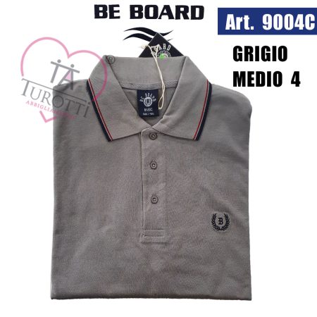 Polo Uomo  manica lunga  Be Board  art. 9004C 100 % cotone  4XL conformato <i><span style="color: red;">ESAURITO</span></i> - immagine 4