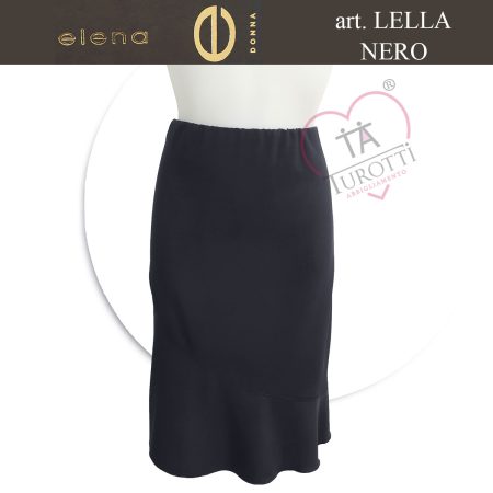 Gonna  svasata leggera Elena  art Lella blu - immagine 3