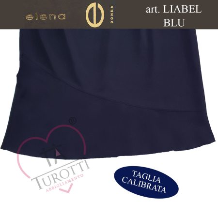 Gonna  svasata leggera Elena  art Liabel nero - immagine 4
