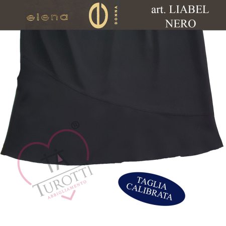 Gonna  svasata leggera Elena  art Liabel nero - immagine 6