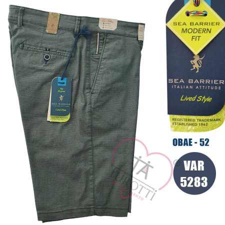 Bermuda uomo Sea Barrier art Obae 52  colore 5283 verde muschio