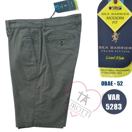 Bermuda uomo Sea Barrier art Obae 52  colore 5283 verde muschio - immagine 2