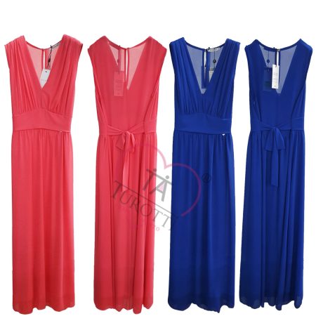 Abito  con rouge smanicato donna art 10142 Kitana - immagine 2