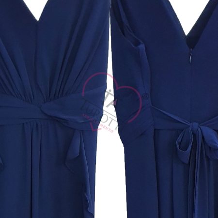 Abito  con rouge smanicato donna  art 10769 Kitana - immagine 5
