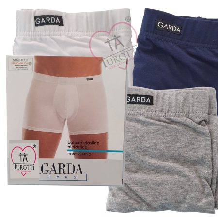 Garda Uomo boxer continuativo 3472 colori assortiti