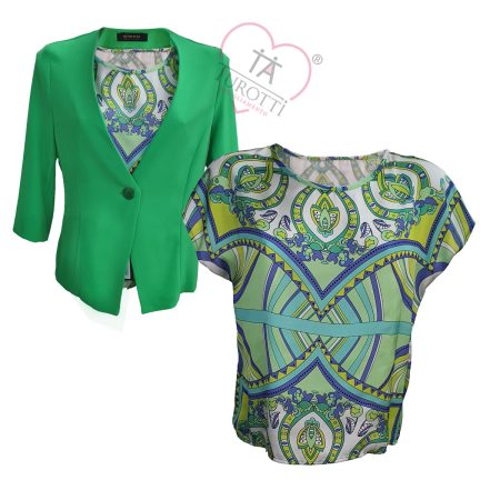 Completo Casacca Giacca Pantalone art Cornelia Elena colori assortiti - immagine 9