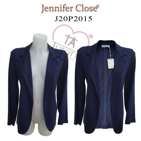 Jennifer Close Giacca aperta donna  art  J20P2015 blu notte