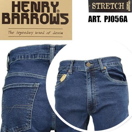 Jeans uomo Stretch Denim art PJ056A Henry Barrows Articolo <i><span style="color: red;">ESAURITO</span></i> - immagine 2