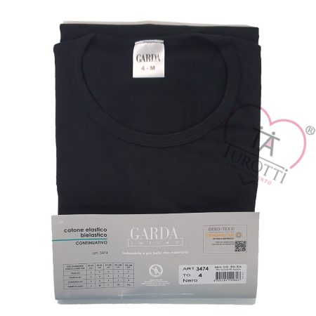 Maglia  giro basso GARDA uomo art 3474  cotone elastico bielastico continuativo 4 colori - immagine 5