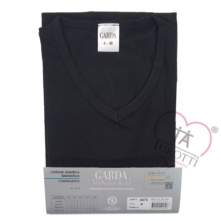 Maglia  scollo V GARDA uomo art 3475  cotone elastico bielastico continuativo 4 colori - immagine 6