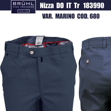 Pantalone Estivo Uomo  Bruhl 183990-188 Nizza TR colore 520 Stucco - immagine 7