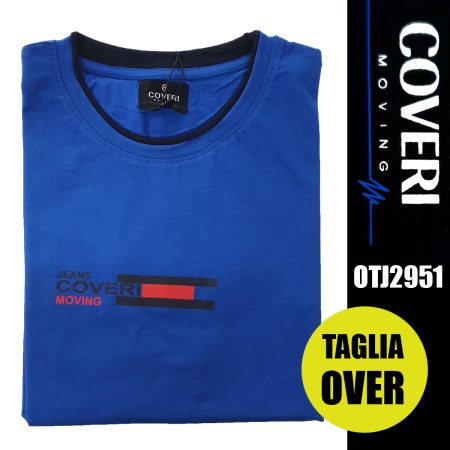 Coveri Moving T-Shirt Uomo  art OTJ2951  rosso - immagine 2