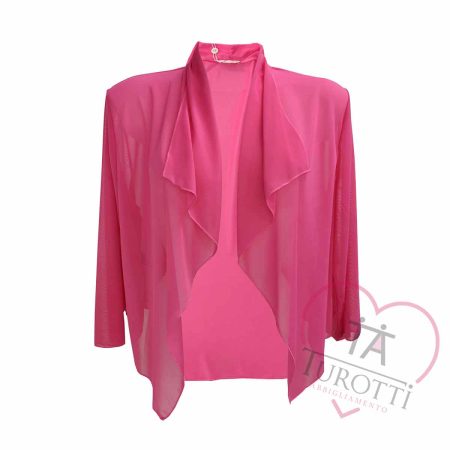 Coprispalle fucsia rosa shocking Donna Bella