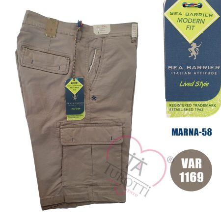 Bermuda uomo Sea Barrier Marna-58 modello cargo con tasconi - immagine 3