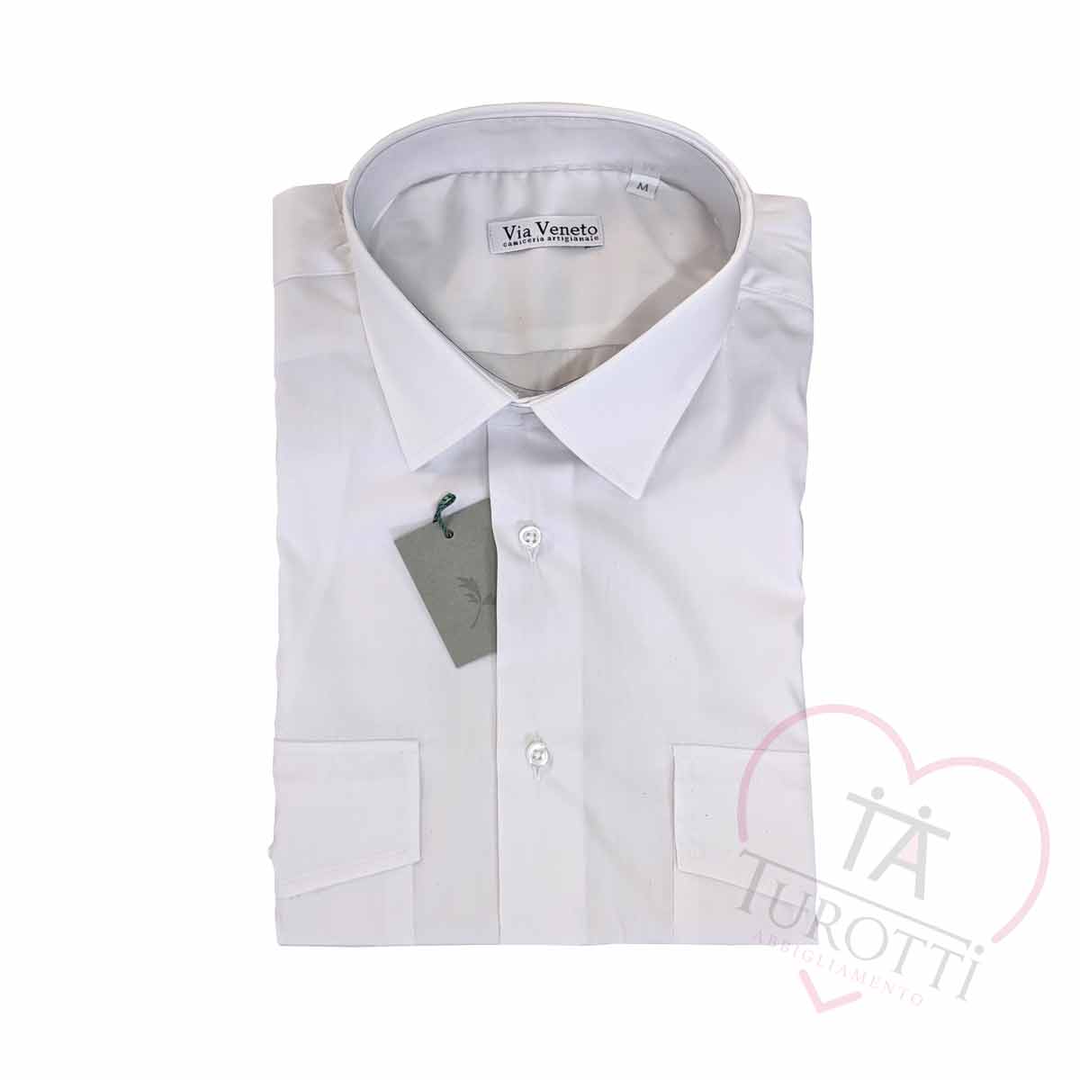 Camicia da uomo maniche corte