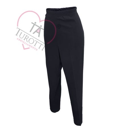Completo top giacca pantalone donna  art 3040  Paola Forti nero - immagine 2