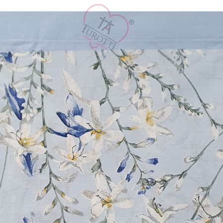 Completo lenzuola matrimoniali Gabel Ginepro var azzurro - immagine 3