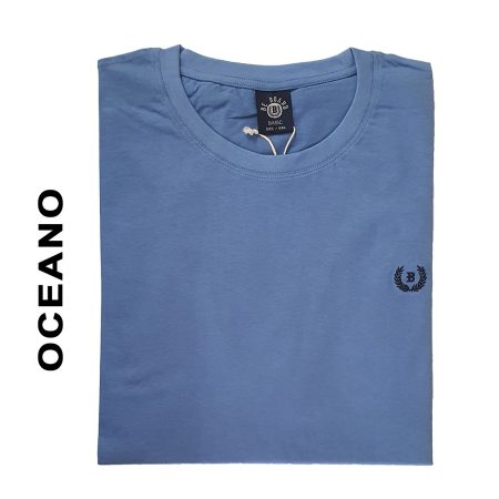 T-Shirt Uomo Be Board art 908C taglia conformata  oceano