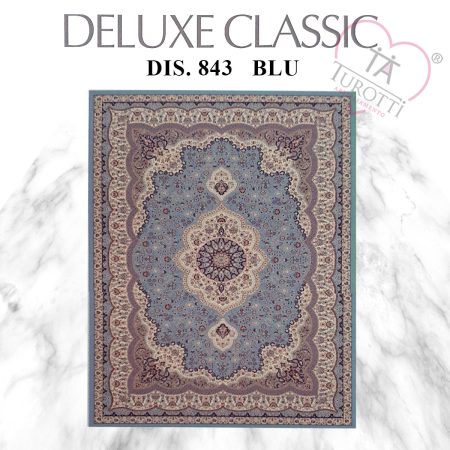 Tappeto Deluxe Classic blu dis 843 200x280 cm  Sophie Maison