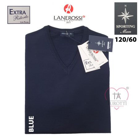 Maglia scollo V Lanerossi Sporting Mare uomo art 120/60 - immagine 7