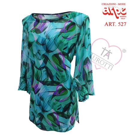 Casacca leggera in viscosa Arpe art 527 manica a tre quarti - immagine 3