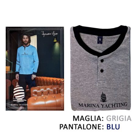 Pigiama da uomo Marina Yachting MYP569 - immagine 3