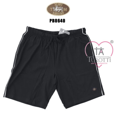 Pantaloncini uomo Henry Barrows PB0640  coulisse cotone vari colori - immagine 5