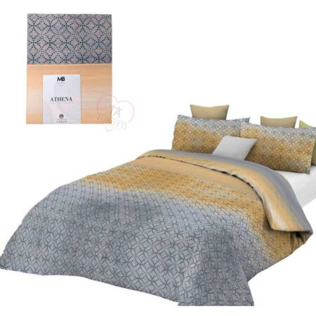 Parure Copripiumino matrimoniale MB Home Athena Dakar - immagine 2