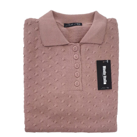 Polo donna Moda Italia Carpi  manica lunga art 23024  mistolana - immagine 7