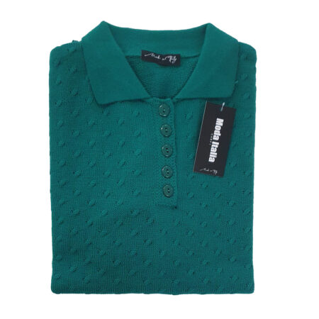 Polo donna Moda Italia Carpi  manica lunga art 23024  mistolana - immagine 8