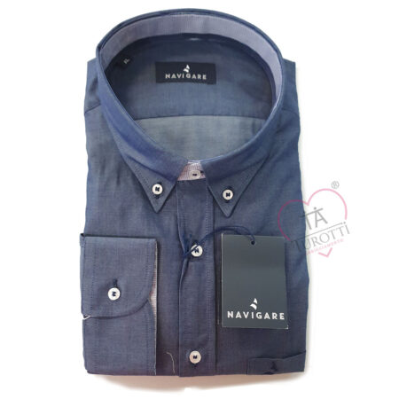 Navigare Camicia Uomo grigia  NVFW228024 colore  000028