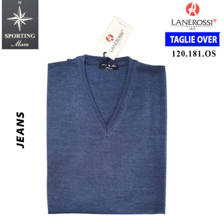 Gilet Lanerossi Sporting Mare uomo art 120/181 OS taglie maxi over - immagine 6