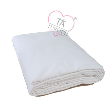 Lenzuolo inferiore con angoli Flanella misura 190x215 cm + 26 cm angoli colori assortiti - immagine 3