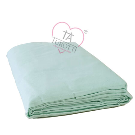 Lenzuolo inferiore con angoli Flanella misura 190x215 cm + 26 cm angoli colori assortiti - immagine 5