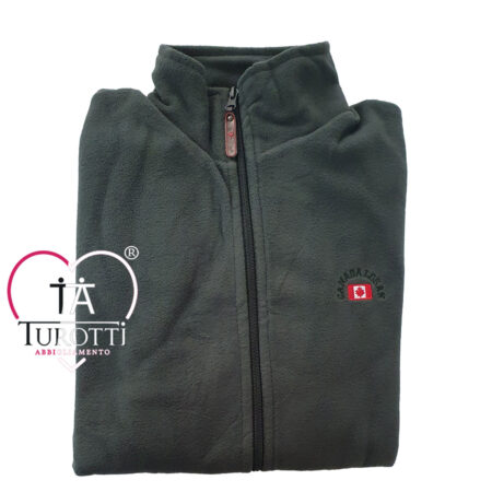 Pile Monviso Man zip Canada Logan variante night blue - immagine 3