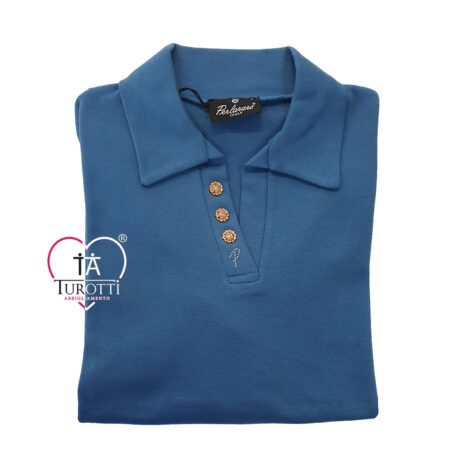 Polo donna manica lunga Perlarara  art 301 verdone - immagine 3