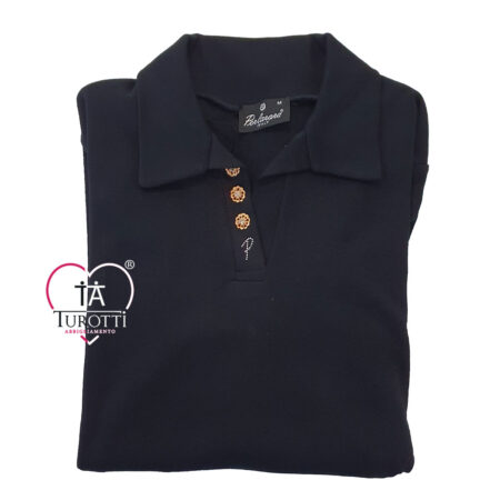 Polo donna manica lunga Perlarara  art 301 verdone - immagine 8