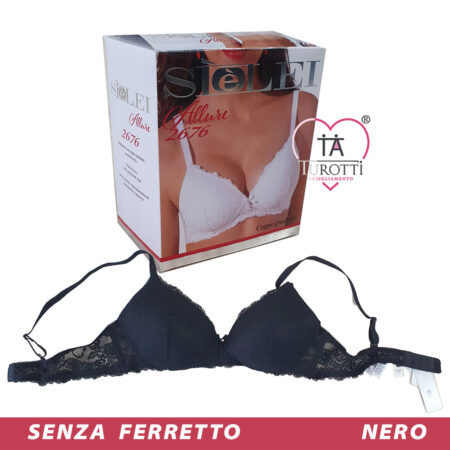 Push-up SìèLei Allure 2676 senza ferretto con coppe graduate  bianco - immagine 6