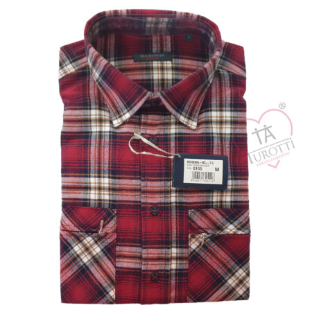 Camicia in flanella da uomo SEA BARRIER Moena - immagine 5